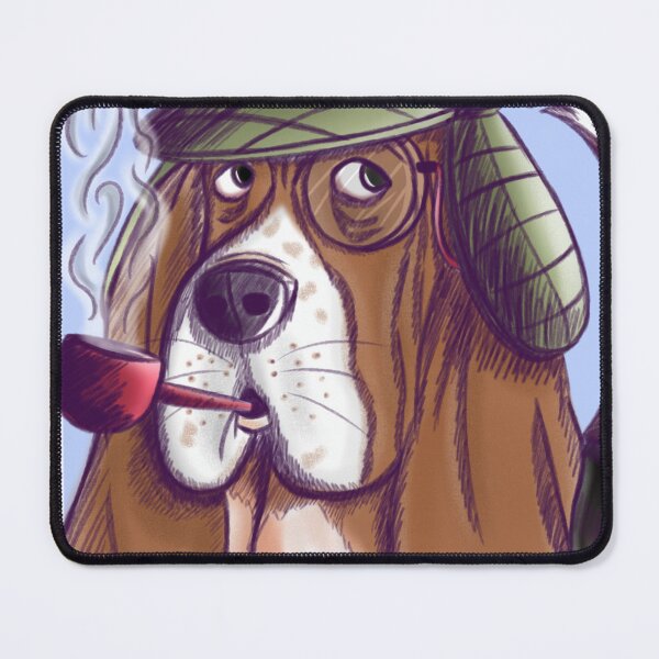 Item preview, The Detective Basset Hound designed and sold by IloDiplo.