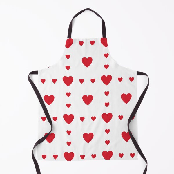 Item preview, Hearts pattern seamless red and white vector illustration designed and sold by Mahe-Art.