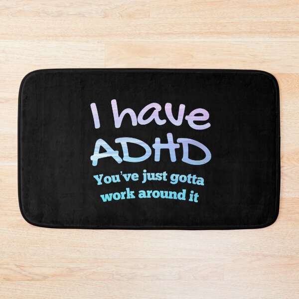 Item preview, Naughty ADHD Couple Quote - I have ADHD You’ve just gotta work around it - Attention Deficit HyperActive Disorder | Neurodiversity | Neurodivergent | Neurodiverse designed and sold by MJDezigns.