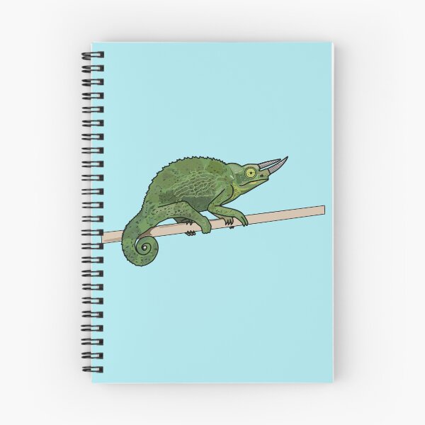Item preview, Jackson's chameleon cartoon illustration designed and sold by Misscartoon.
