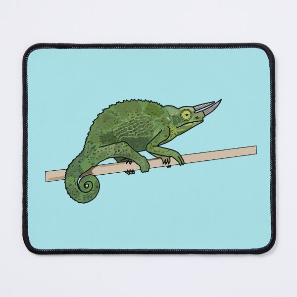Item preview, Jackson's chameleon cartoon illustration designed and sold by Misscartoon.