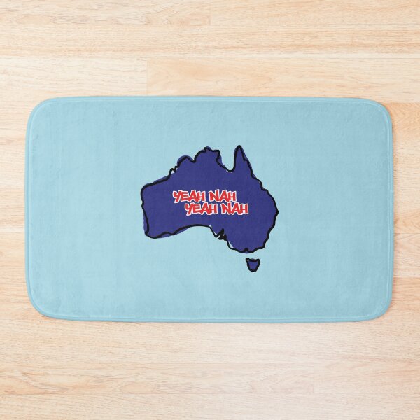 Item preview, Aussie slang-  yeah nah yeah nah meaning NO.  designed and sold by Amit D.
