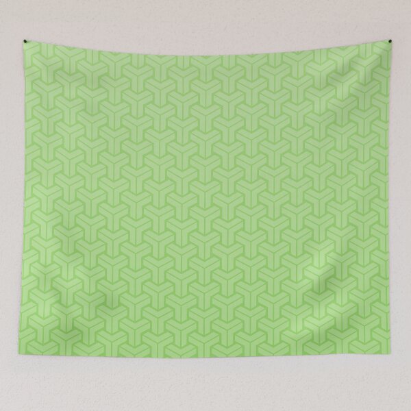 Item preview, Japan Kumikikko Pattern in Green designed and sold by Takeda-art.