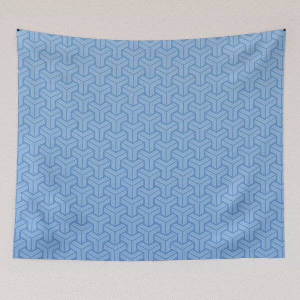 Item preview, Japan Kumikikko Pattern in Blue designed and sold by Takeda-art.