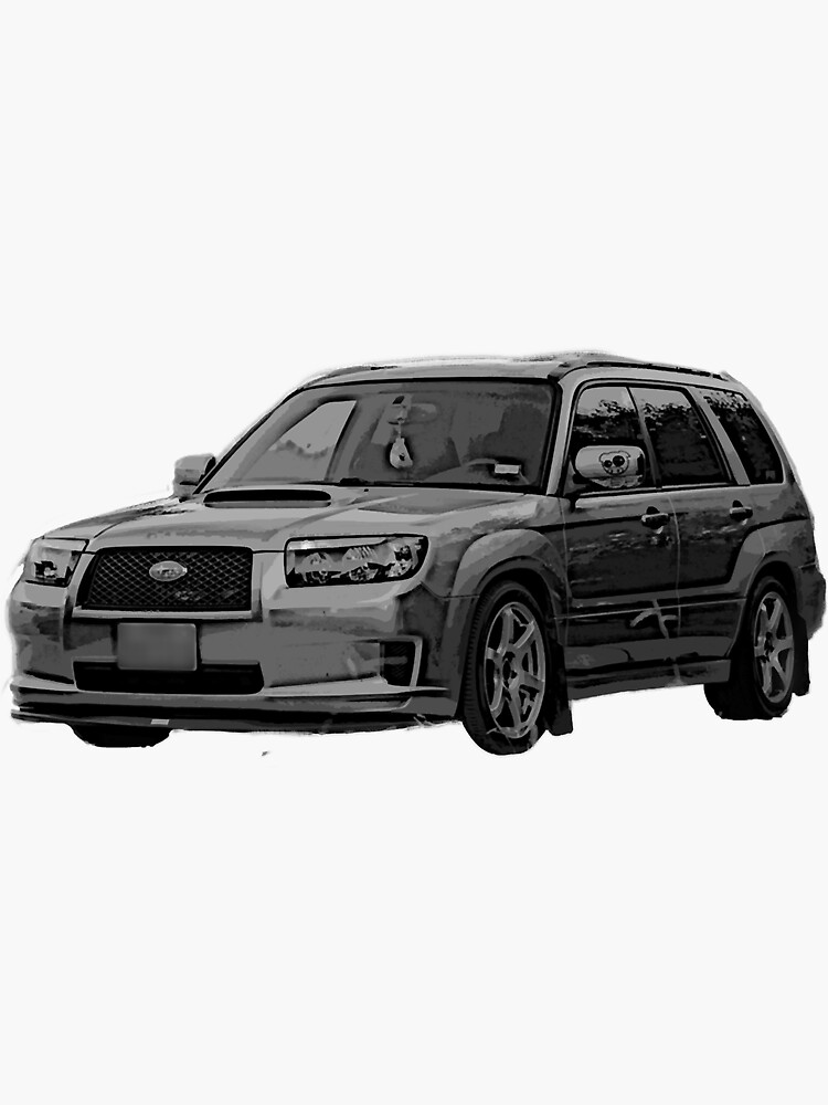 Subaru Love Forester Impreza Sti Wrx Brz Window Decal Sticker For