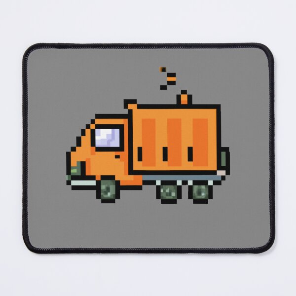 Item preview, The Orange Garbage Truck designed and sold by The Iconic Minimalist.