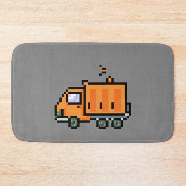 Item preview, The Orange Garbage Truck designed and sold by The Iconic Minimalist.