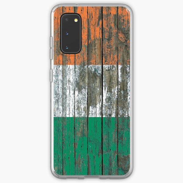 Aperçu de l'œuvre Drapeau de l'Irlande sur l'effet des planches de bois brut créée et vendue par jeff bartels.
