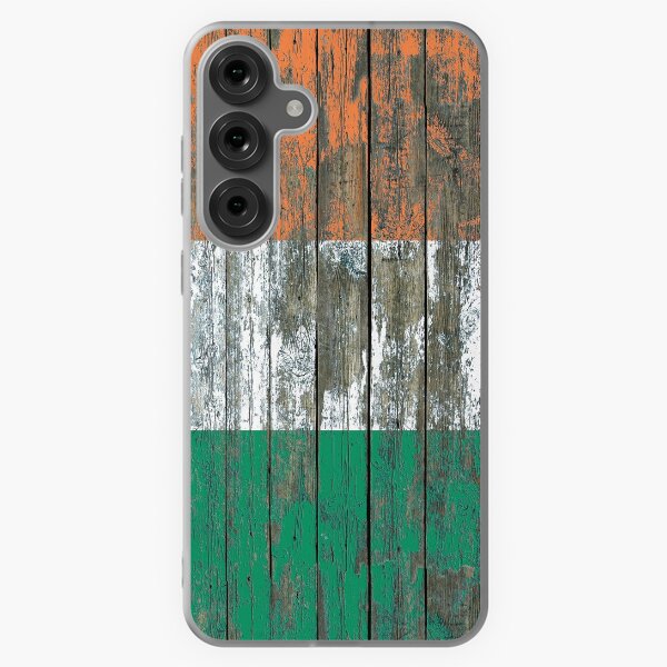 Aperçu de l'œuvre Drapeau de l'Irlande sur l'effet des planches de bois brut créée et vendue par jeff bartels.