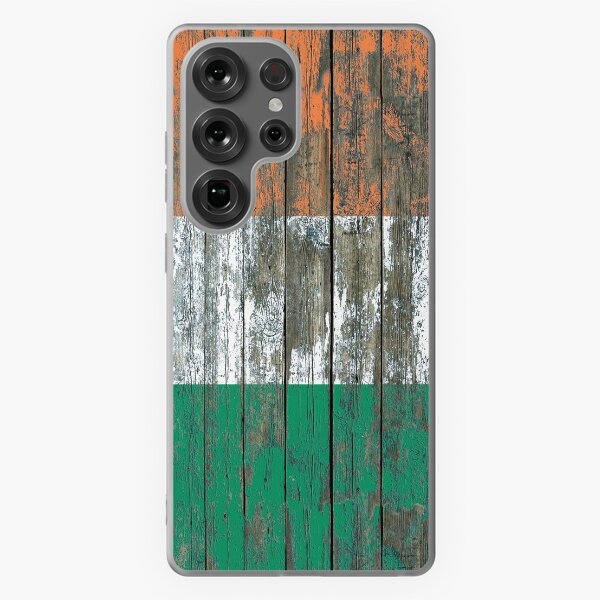 Aperçu de l'œuvre Drapeau de l'Irlande sur l'effet des planches de bois brut créée et vendue par jeff bartels.