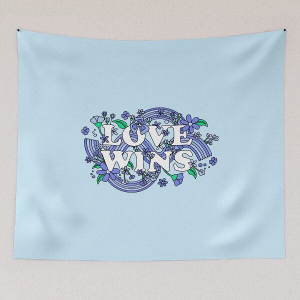 Item preview, Love Wins Blue designed and sold by everything4eva.