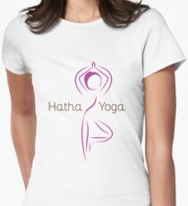 YOGA - Hatha Women's Fitted T-Shirt