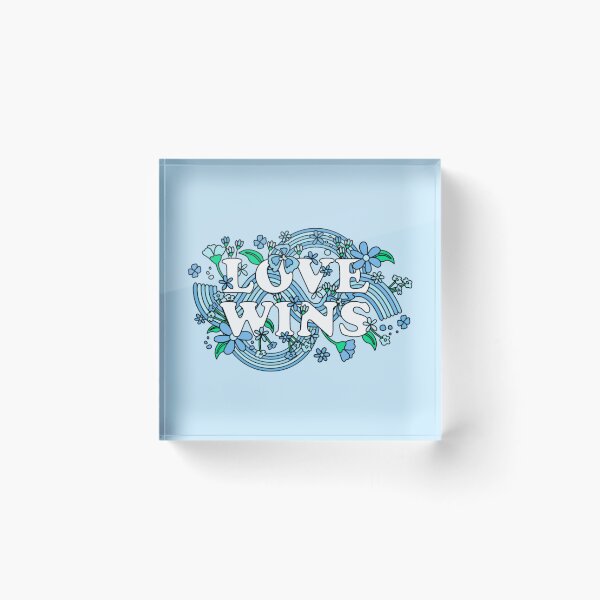 Item preview, Love Wins Blue designed and sold by everything4eva.