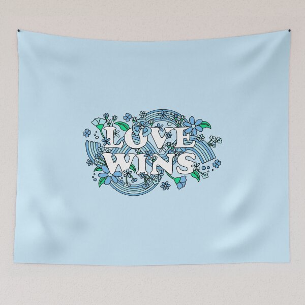 Item preview, Love Wins Blue designed and sold by everything4eva.