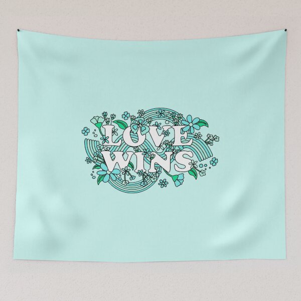 Item preview, Love Wins Blue designed and sold by everything4eva.