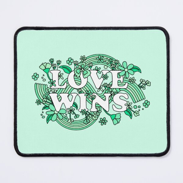 Item preview, Love Wins Turquoise designed and sold by everything4eva.