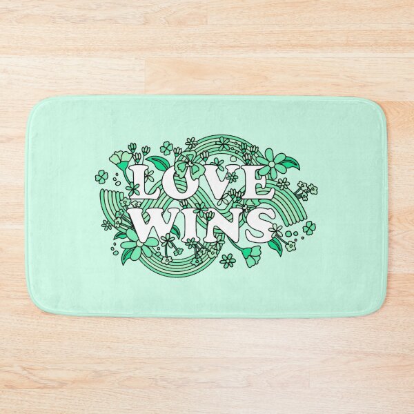 Item preview, Love Wins Turquoise designed and sold by everything4eva.
