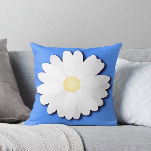 Item preview, Daisy on a light blue gradient background designed and sold by dedoma.