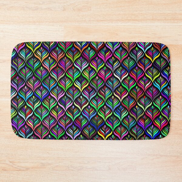 Item preview, Colorful abstract floral pattern designed and sold by zeljana0504.