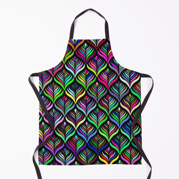 Item preview, Colorful abstract floral pattern designed and sold by zeljana0504.