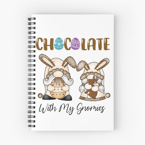 Item preview, Chocolate With My  Gnomies, Easter Gnomes designed and sold by desireedickens.