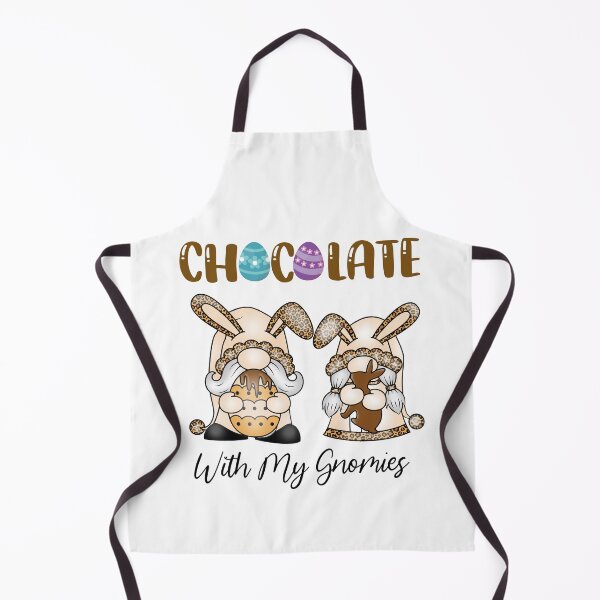 Item preview, Chocolate With My Gnomies, Easter Gnomes designed and sold by desireedickens.