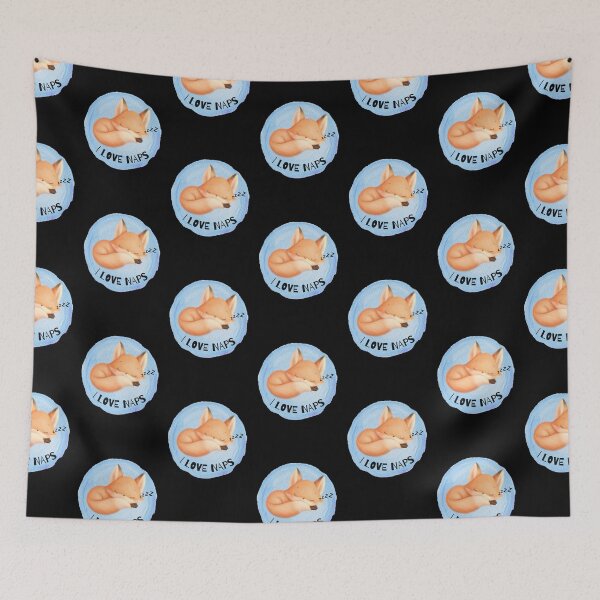 Item preview, Sleepy Fox, Fox Lover, I love Foxes, Fox gift, Fox Nap designed and sold by hiunlimit.