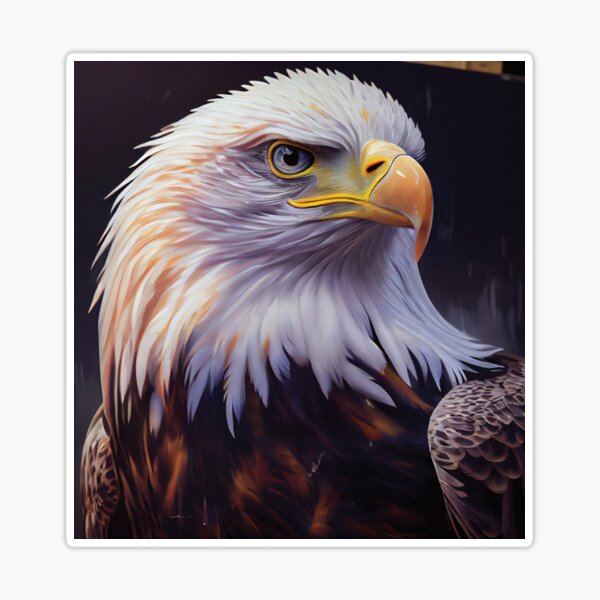 american eagle Sticker for Sale by TBAnimals