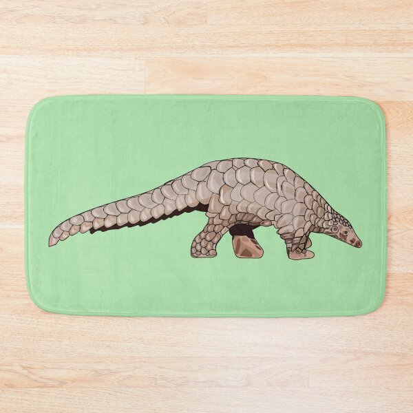 Item preview, Pangolin cartoon illustration designed and sold by Misscartoon.