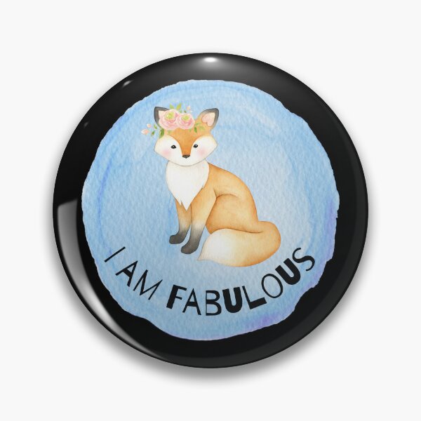 Item preview, Fabulous Fox, Fox Lover, I love Foxes, Fox gift, I Am Fabulous designed and sold by hiunlimit.