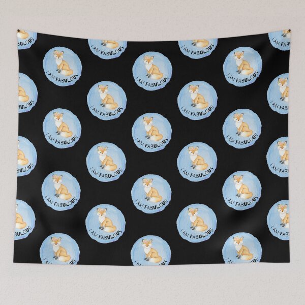 Item preview, Fabulous Fox, Fox Lover, I love Foxes, Fox gift, I Am Fabulous designed and sold by hiunlimit.