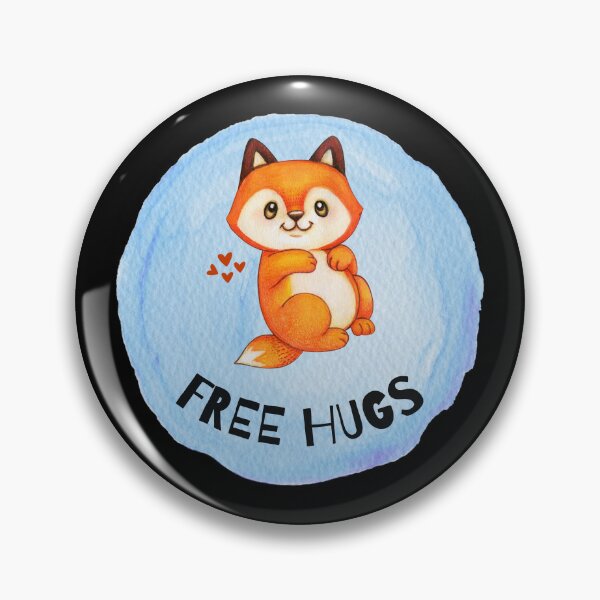 Item preview, Free Hugs, Cute Fox Hug Lover, Fox Lover, I love Foxes, Fox gift designed and sold by hiunlimit.