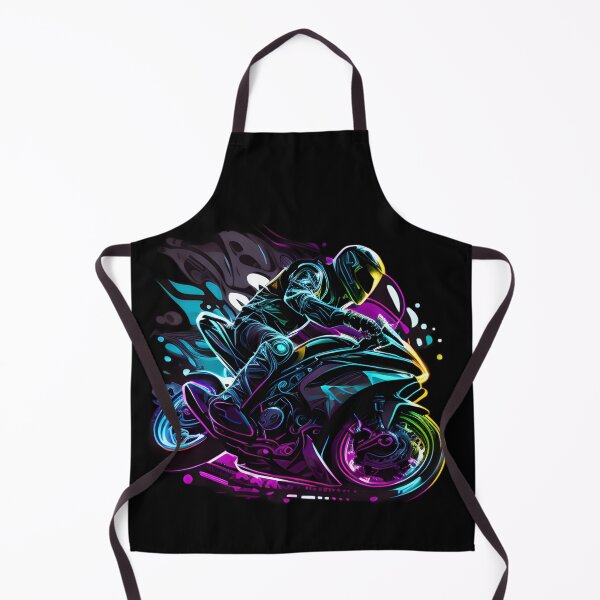 Item preview, Cyberpunk Neon Futuristic Superbike designed and sold by beluxe.
