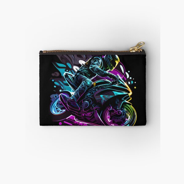 Item preview, Cyberpunk Neon Futuristic Superbike designed and sold by beluxe.