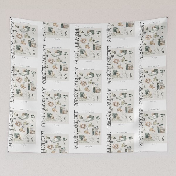 Item preview, Gemütlichkeit - Cozy German Feeling, Perfect for Home Decor designed and sold by RM-Journey.