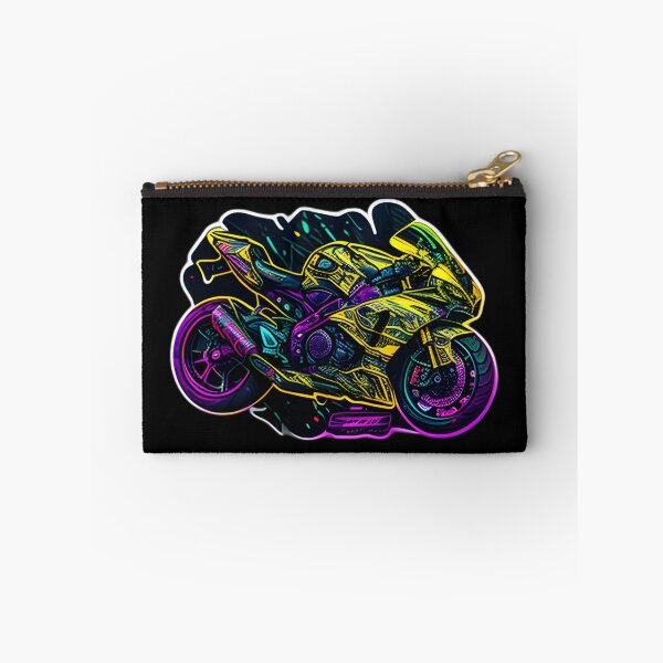 Item preview, Cyberpunk Neon Futuristic Superbike designed and sold by beluxe.