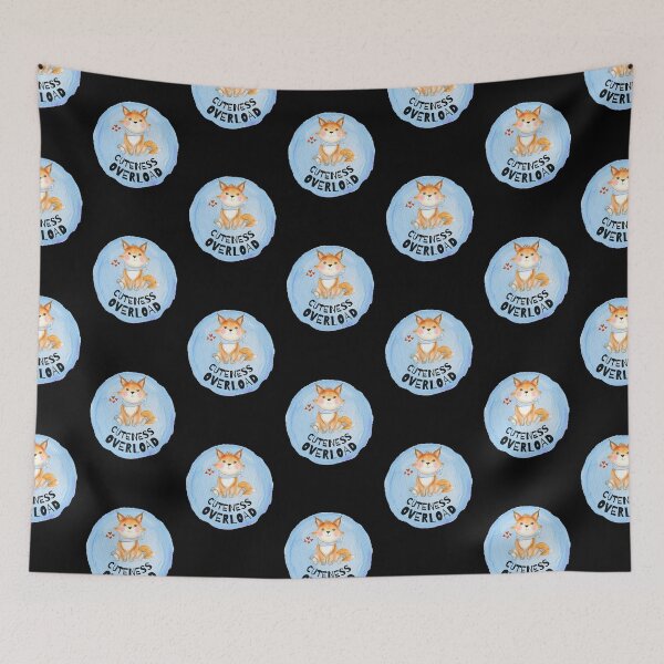 Item preview, Cuteness Overload, Fox Lover, Nap Lover, Fox gift, Cute Fox Love designed and sold by hiunlimit.