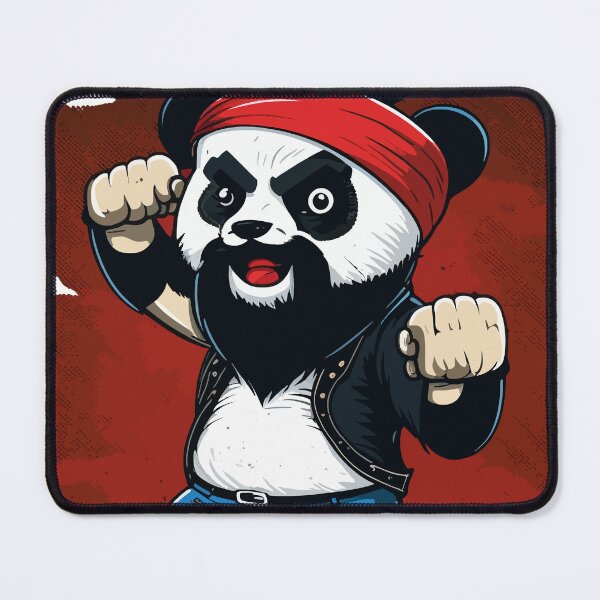 Item preview, Karate Panda - panda designed and sold by Inspired Innovations.