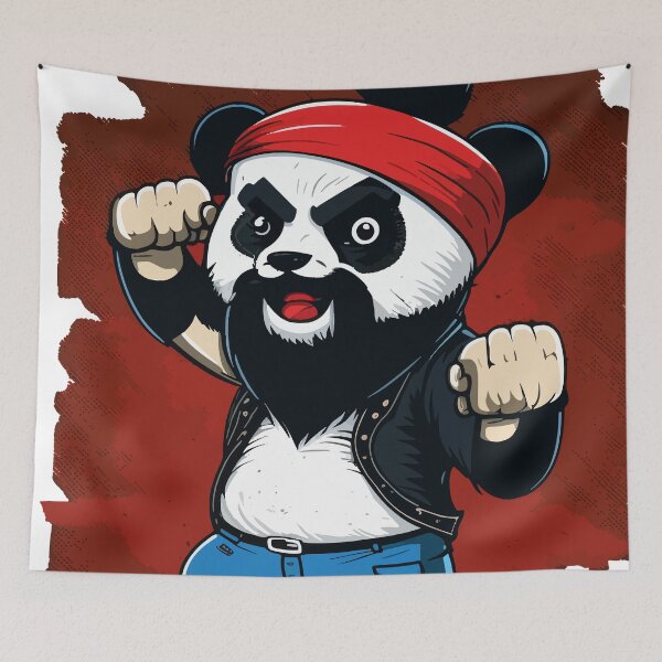 Item preview, Karate Panda - panda  designed and sold by Inspired Innovations.