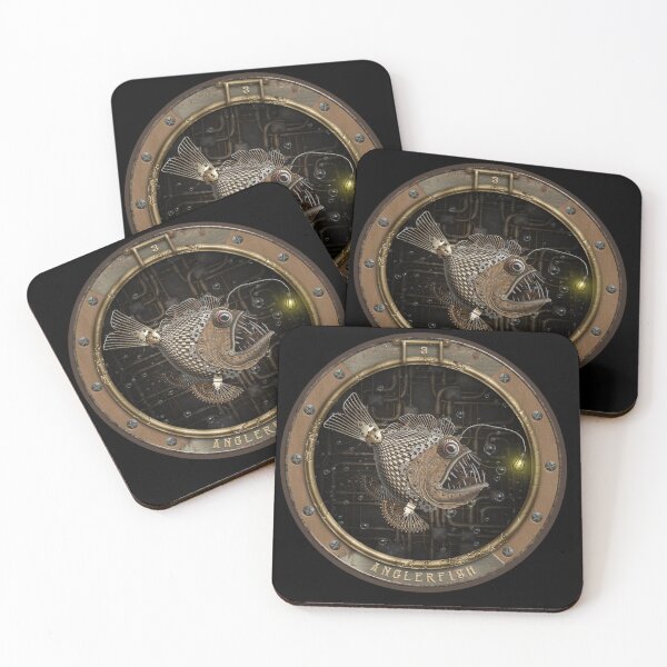 Item preview, Steampunk anglerfish by Maxine Gadd  designed and sold by Maxine Gadd.