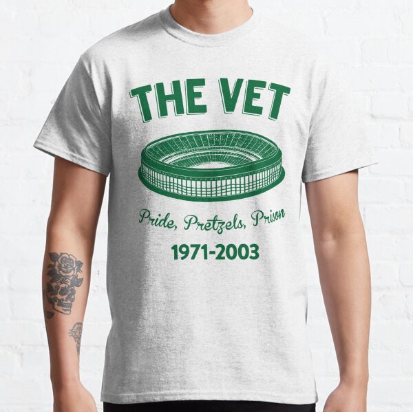 VETERANS STADIUM PHILADELPHIA EAGLES RETRO KELLY GREEN ADULT T