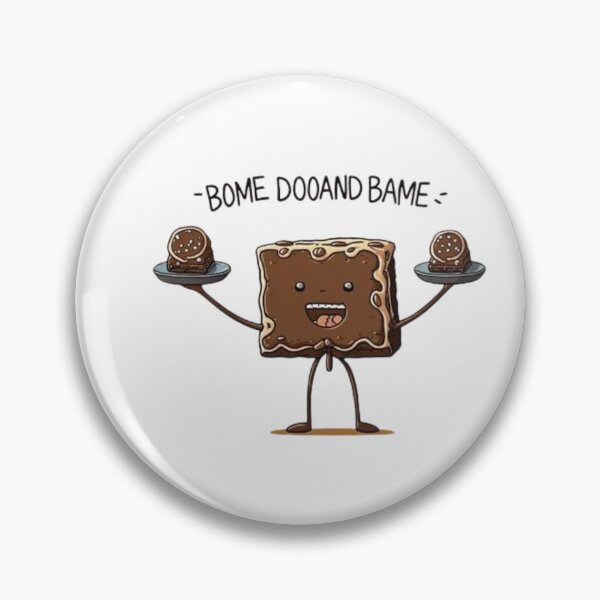 Item preview, Divertido juego de palabras con brownies designed and sold by Unique-for-U.