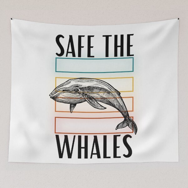 Item preview, Safe the whales designed and sold by addict2reading.