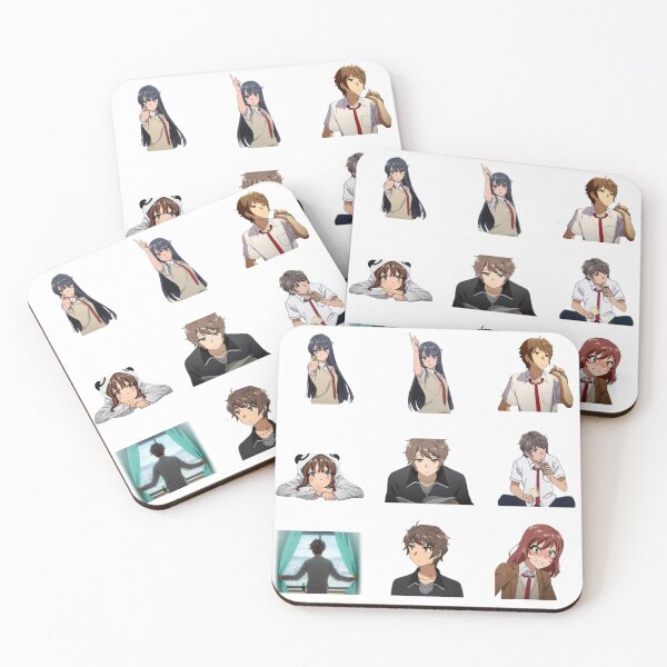 Item preview, Mai Sakurajima - Bunny Girl Senpai pack Sticker designed and sold by youssef-ezz.