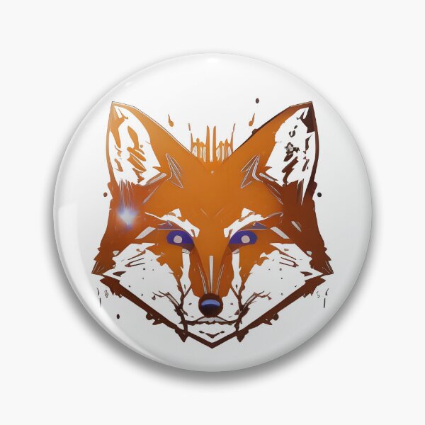 Artikelvorschau, blauäugiges Fuchsgesicht entworfen und verkauft von SoulGame.