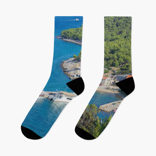 Item preview, Vrgada port from a high point designed and sold by SvarunPogani.