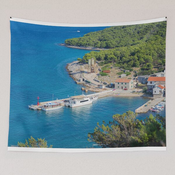 Item preview, Vrgada port from a high point designed and sold by SvarunPogani.