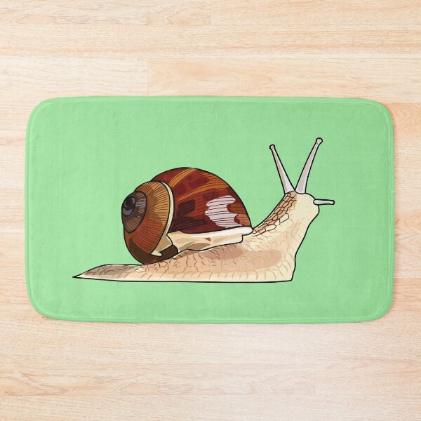 Item preview, Snail cartoon illustration designed and sold by Misscartoon.