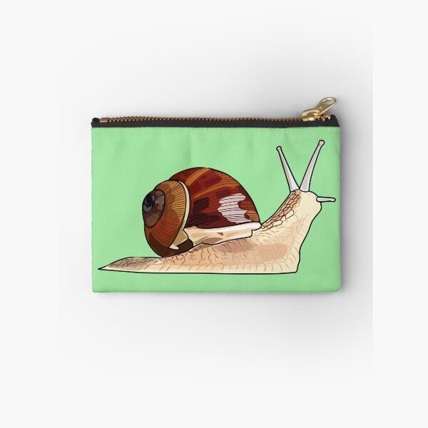 Item preview, Snail cartoon illustration designed and sold by Misscartoon.