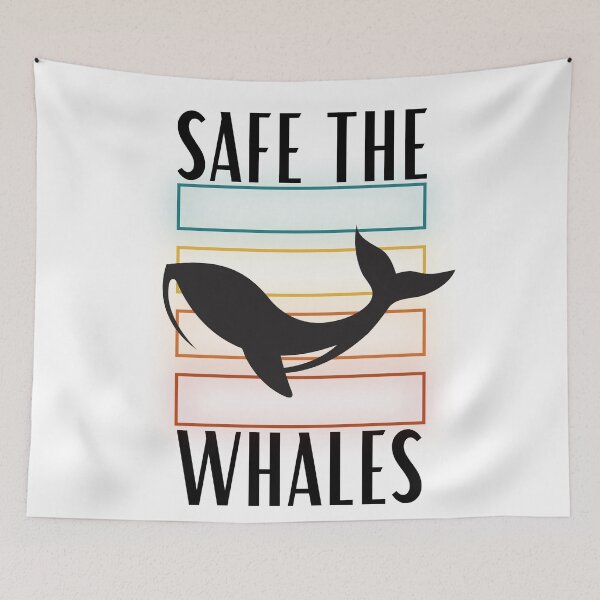 Item preview, Safe the whales designed and sold by addict2reading.